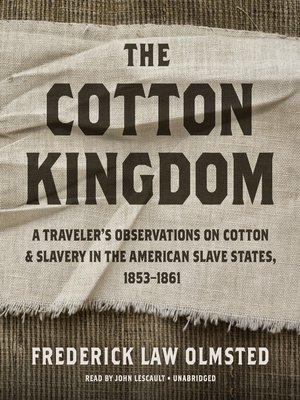 cover image of The Cotton Kingdom